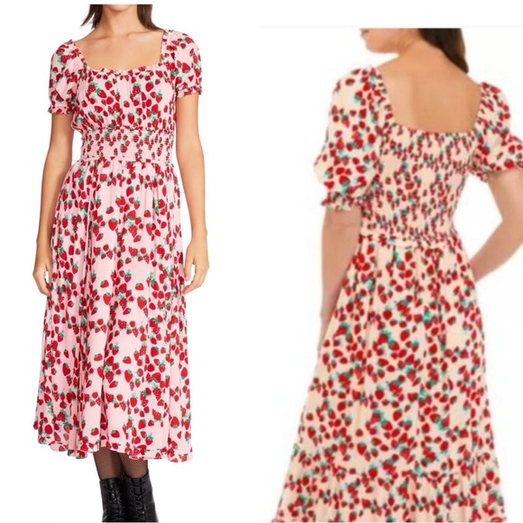 Betsey Johnson Dresses & Skirts - 🍓Betsy Johnson strawberry field Dress